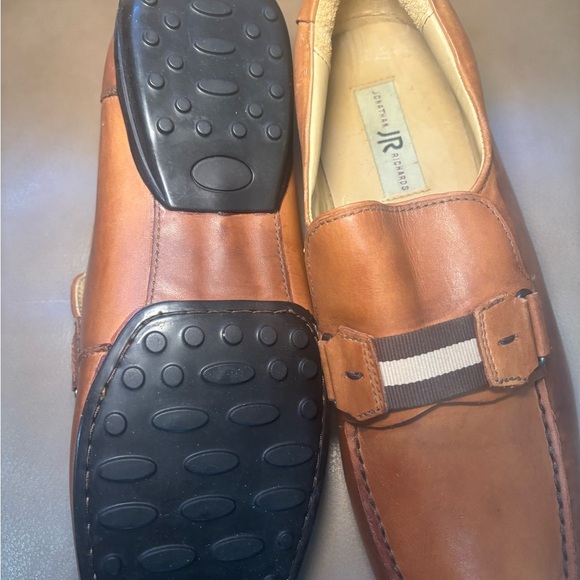 Elegant Tan Leather Loafers for Men - Picture 3 of 6